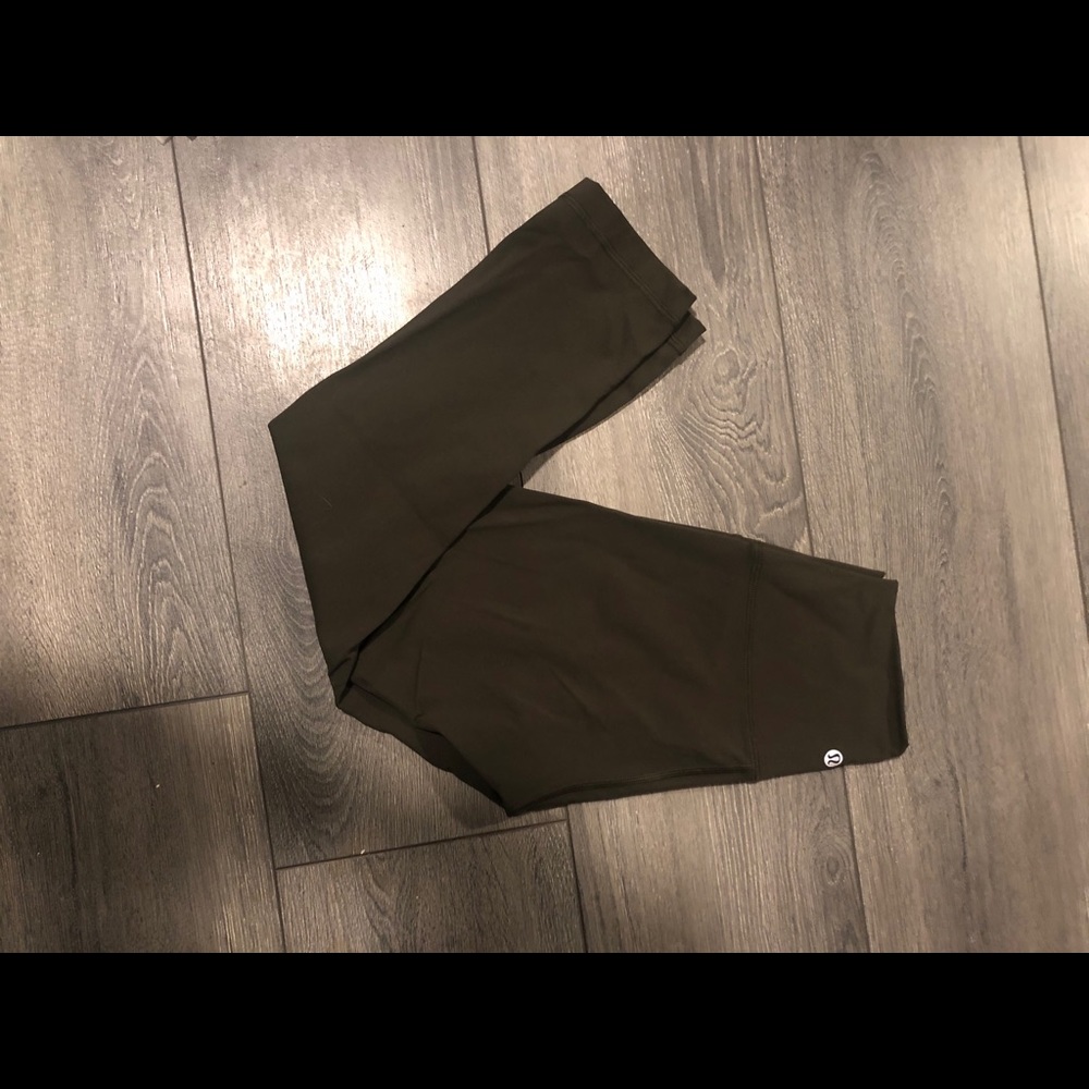 Lulu lemon wunder unders deep green